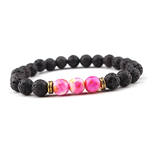 Volcanic Stone Tiger Eye Bracelet Energy Bracelet spiritual accessory for grounding and intentional energy