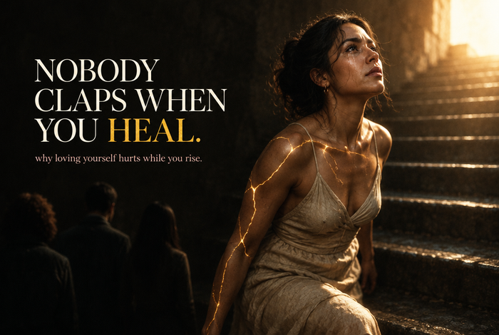The Pain and Struggle of Loving Yourself as You're Rising