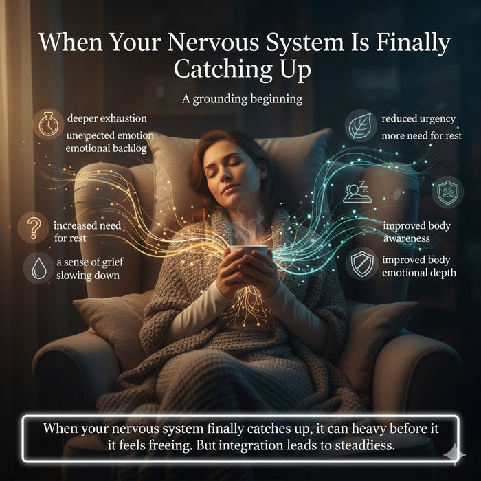 When Your Nervous System Is Finally Catching Up