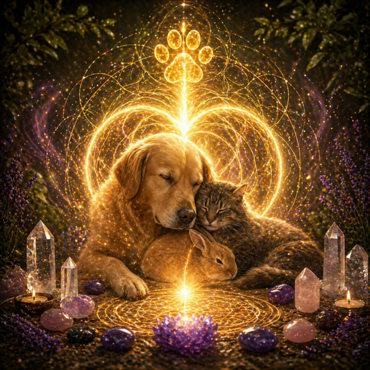 Front view of 🐾 Pet Energy Healing & Chakra Balancing | Restore Calm, Comfort & Vitality by Enlight Me Center