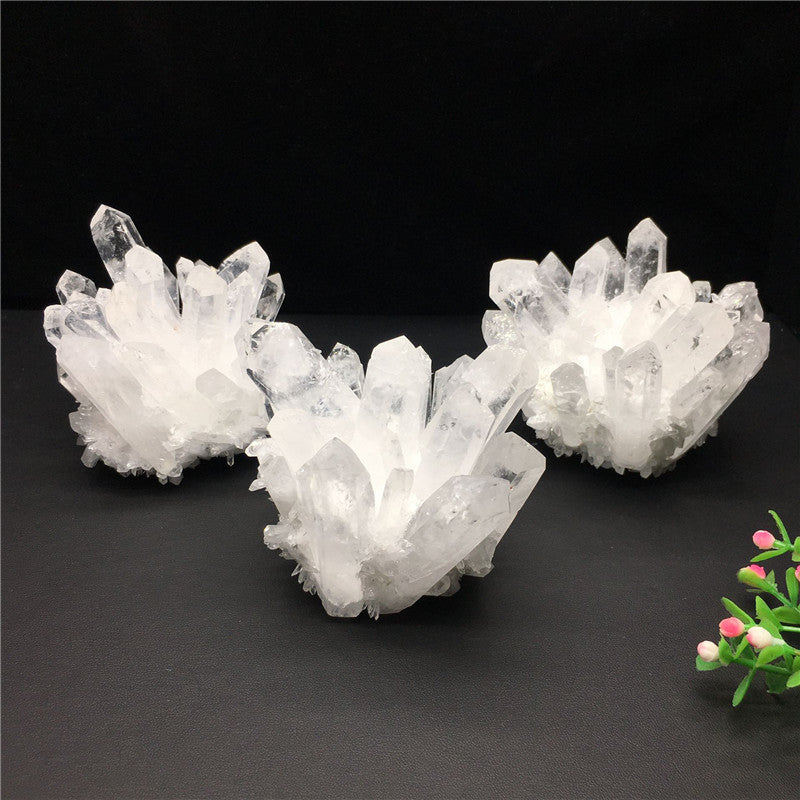 Natural Crystal Cluster Crystal Raw Stone Crystal Energy Decor spiritual accessory for grounding and intentional energy