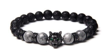Men's Tiger Eye Zircon Bracelet Energy Bracelet spiritual accessory for grounding and intentional energy