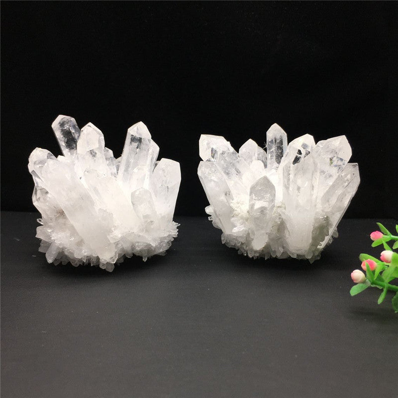 Natural Crystal Cluster Crystal Raw Stone Crystal Energy Decor spiritual accessory for grounding and intentional energy