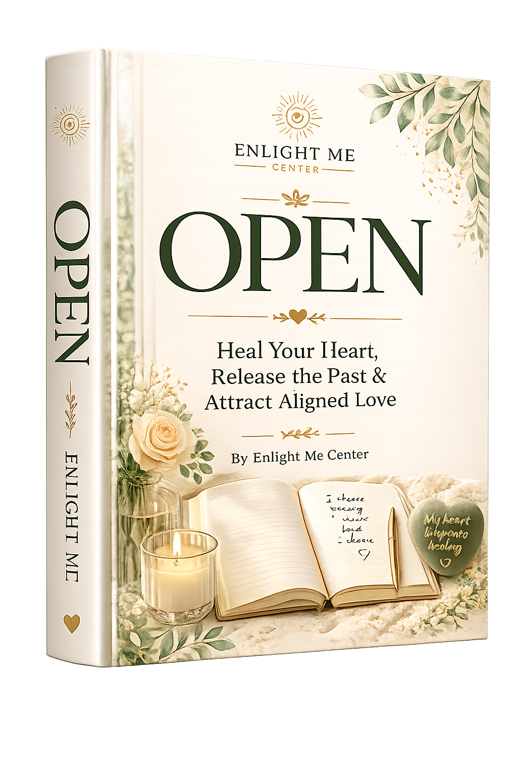 Open — Spiritual Self-Healing Book by I Am Steanie | EnlightMeCenter