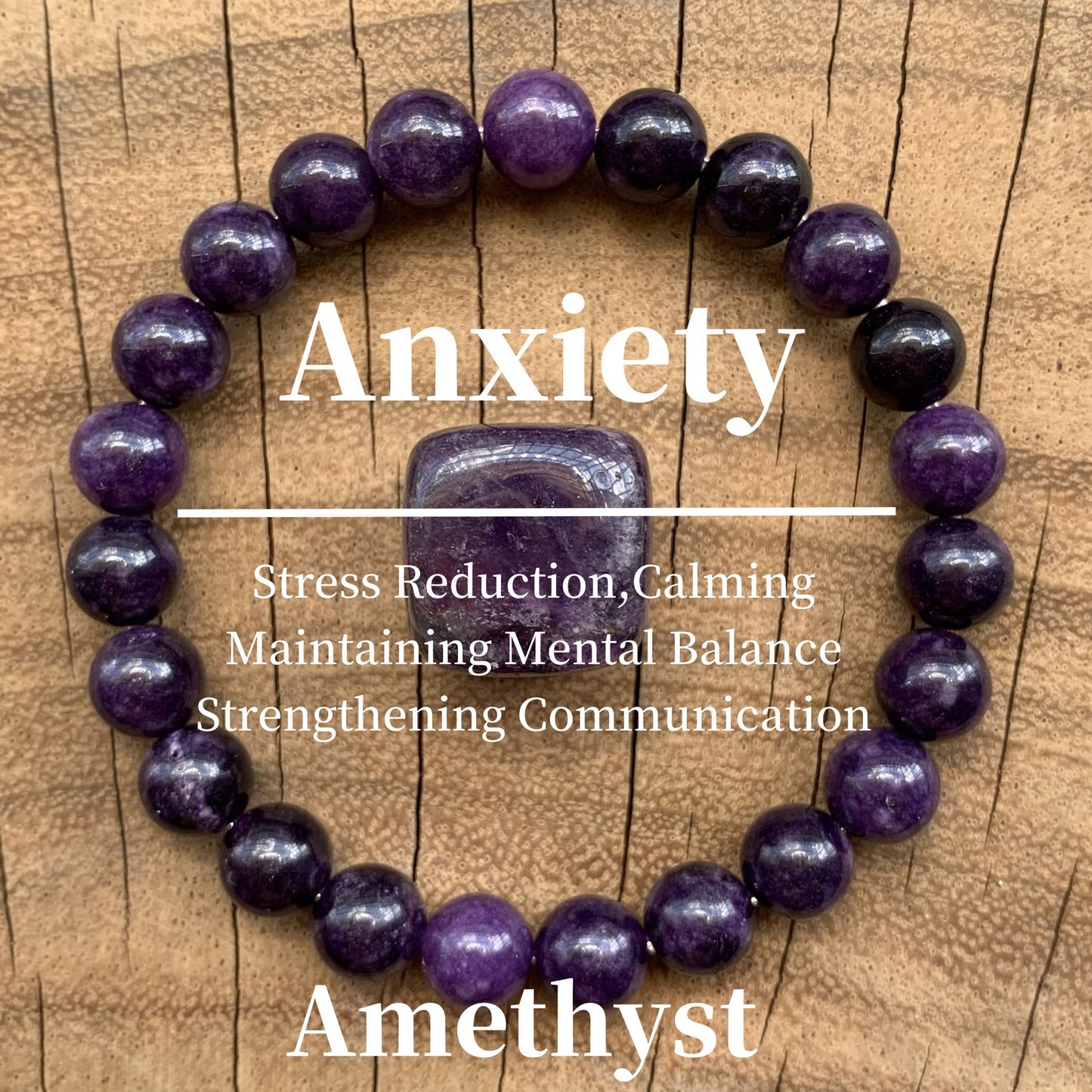 Natural Amethyst Tiger Eye Turquoise Bracelet Energy Bracelet spiritual accessory for grounding and intentional energy
