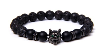 Men's Tiger Eye Zircon Bracelet Energy Bracelet spiritual accessory for grounding and intentional energy