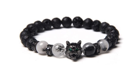 Men's Tiger Eye Zircon Bracelet Energy Bracelet spiritual accessory for grounding and intentional energy