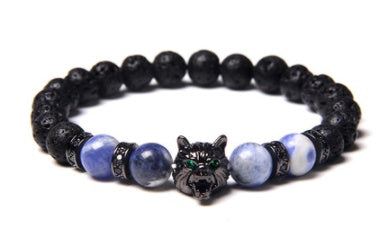 Men's Tiger Eye Zircon Bracelet Energy Bracelet spiritual accessory for grounding and intentional energy