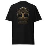 As Above So Below Unisex tee