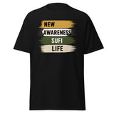 New Awareness Sufi Life Spiritual Quote Tee