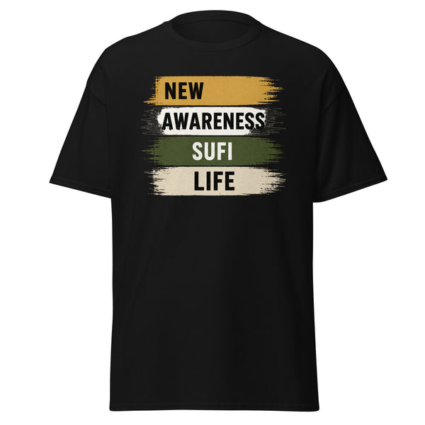 New Awareness Sufi Life Spiritual Quote Tee