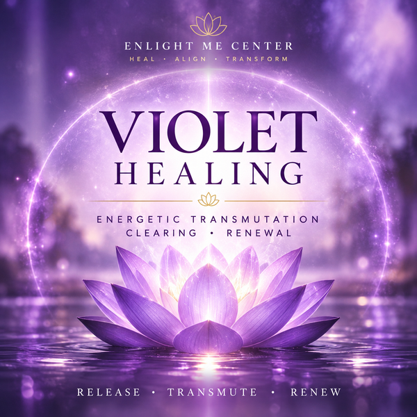 Violet Healing — Energetic Transmutation, Clearing, Renewal
