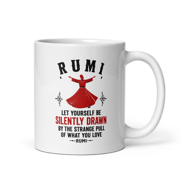 Silently Drawn Spiritual Quote Mug